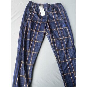 NWT Adidas Men Tiro Tart Pants Blue Orange Small